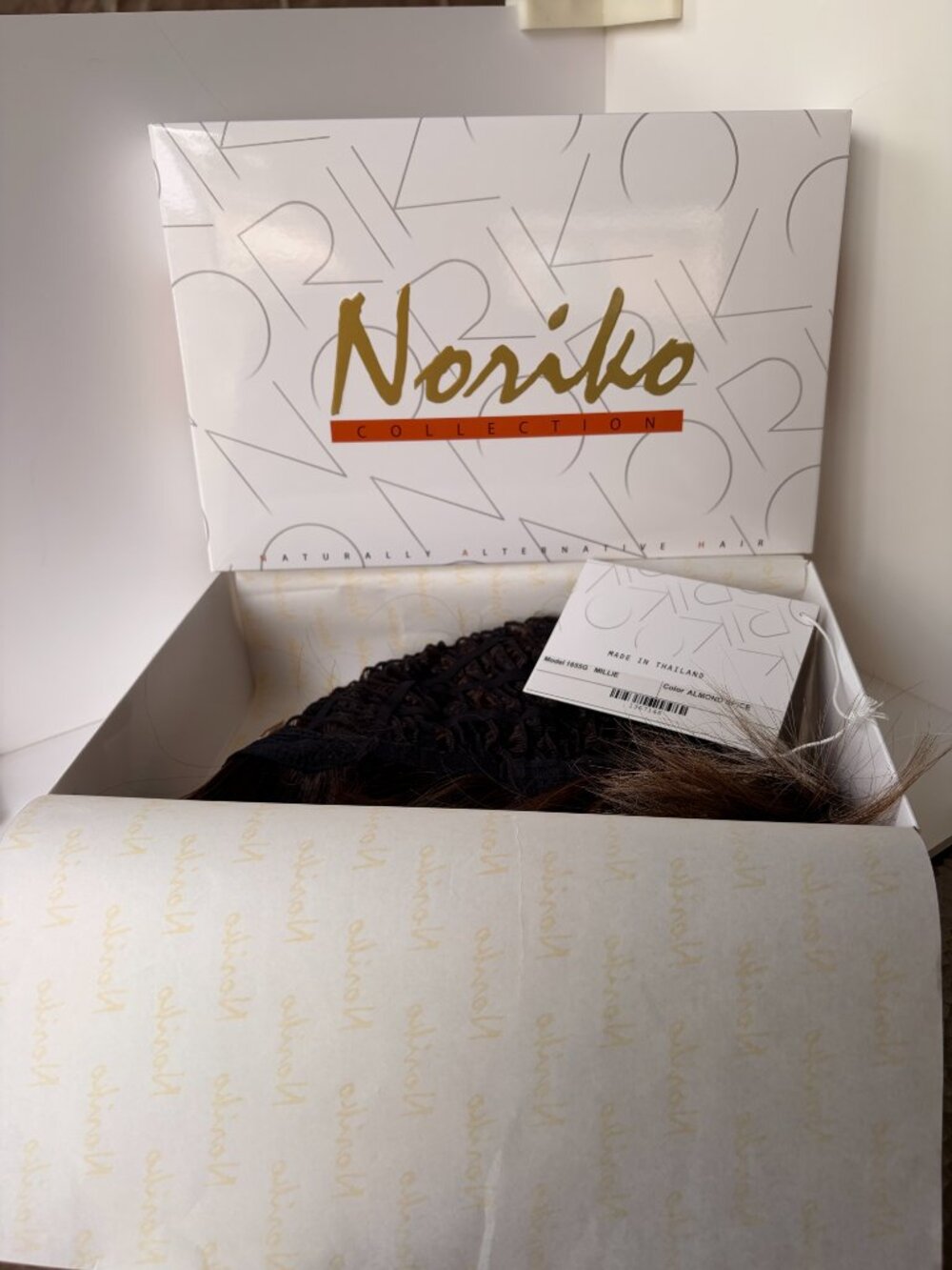 Noriko MILLIE in Almond Spice, Petite/Avg Cap, Synthetic Wig - Picture 10 of 10